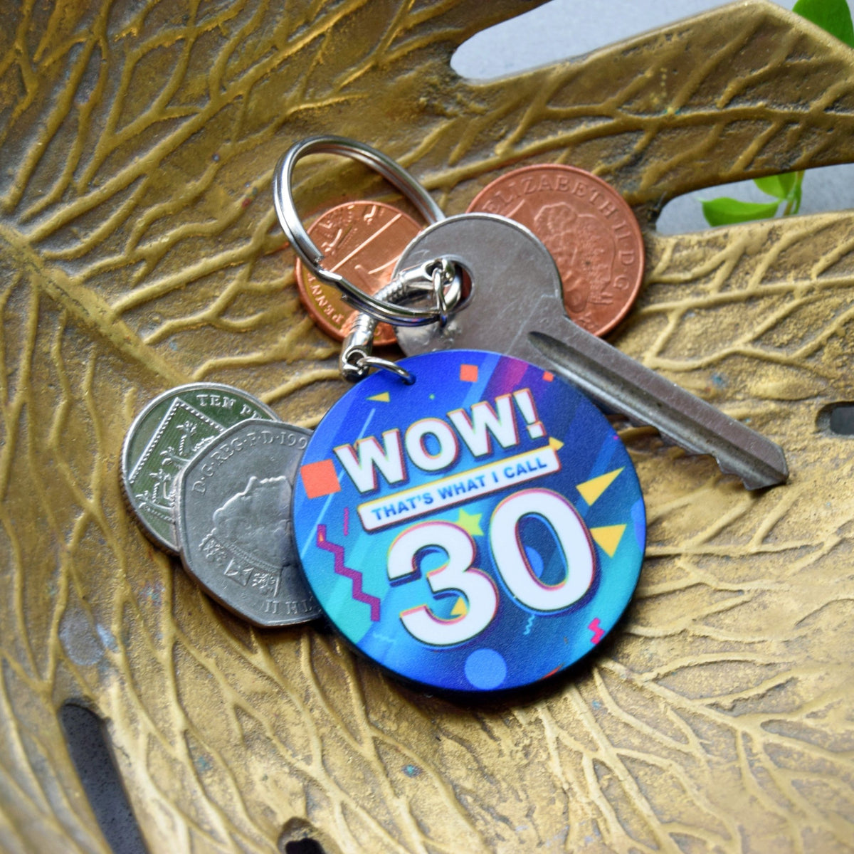 30th Birthday Keyring Gift - Of Life & Lemons®