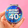 compact mirror gift for a 40th birthday