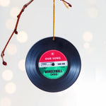 Our Song' Bespoke Vinyl Record Christmas Tree Decoration - Of Life & Lemons®