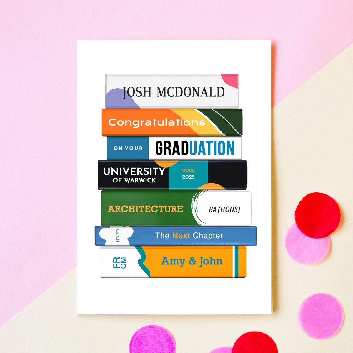 Personalised Graduation Card - Of Life & Lemons®