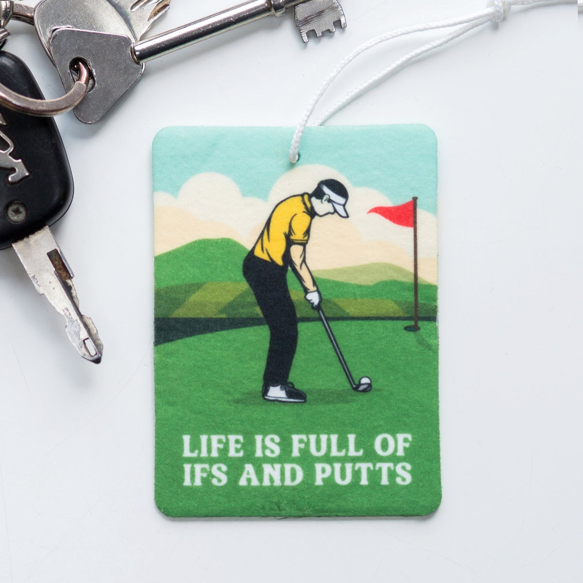 Funny Golf Car Air Freshener - Of Life & Lemons®