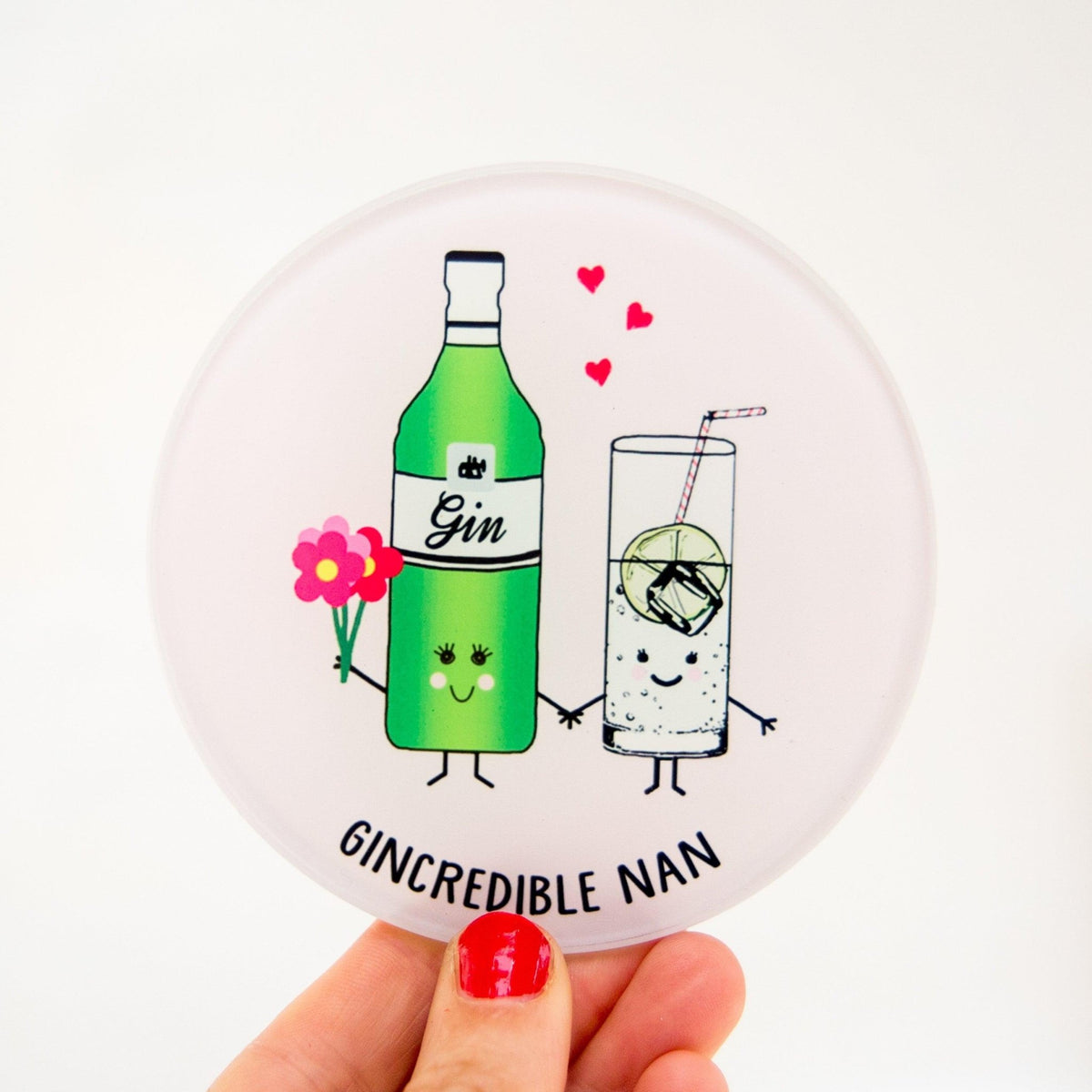 'GINcredible Nan' Coaster - Of Life & Lemons®
