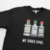 Gin themed christmas t-shirt for men