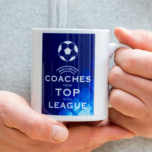 Mug gift for a football coach