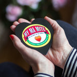 Marmite pun coaster for mum