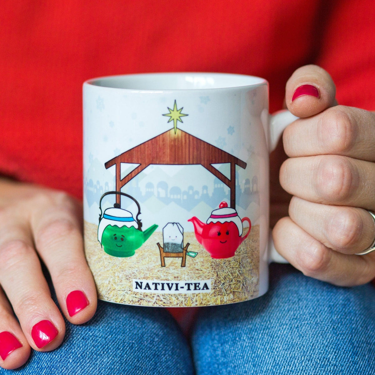 'Nativi - Tea' Funny Christmas Mug - Of Life & Lemons®