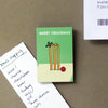 Cricket themed Christmas fridge magnet