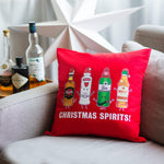 Christmas pillow with funny slogan