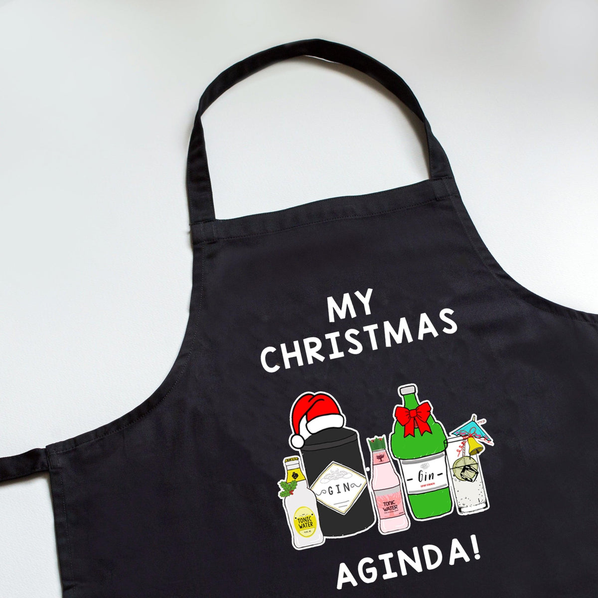 Funny Gin Christmas Apron - Of Life & Lemons®
