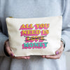Anti 'All You Need Is Love' Cosmetic Bag