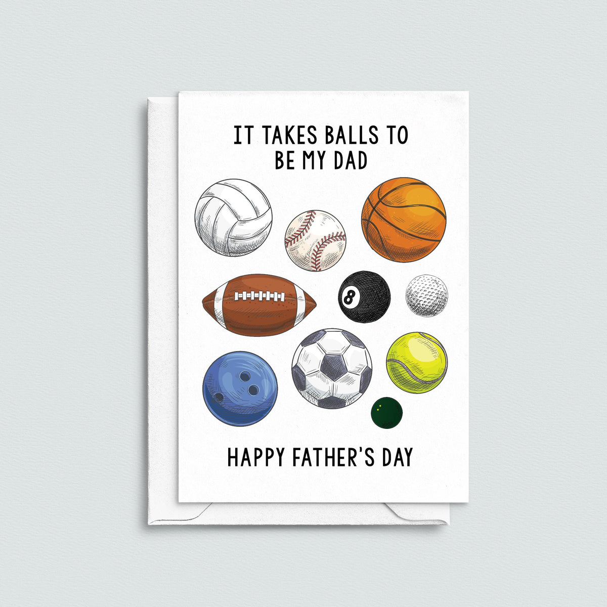 Funny Sports Father's Day Card - Of Life & Lemons®