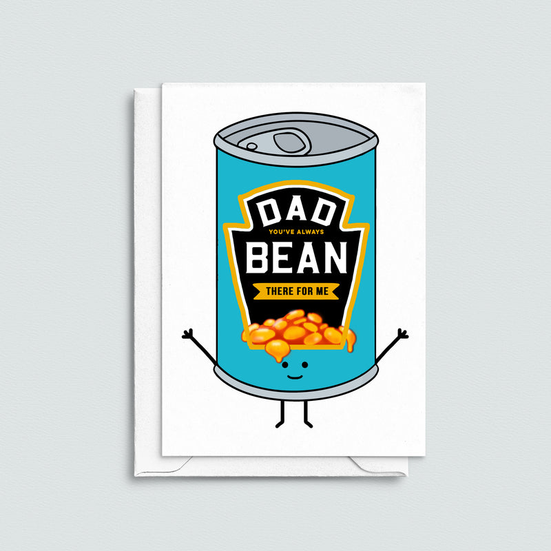 Baked Beans Father's Day Card