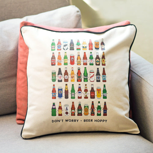 Beer Collection Cushion - Of Life & Lemons®