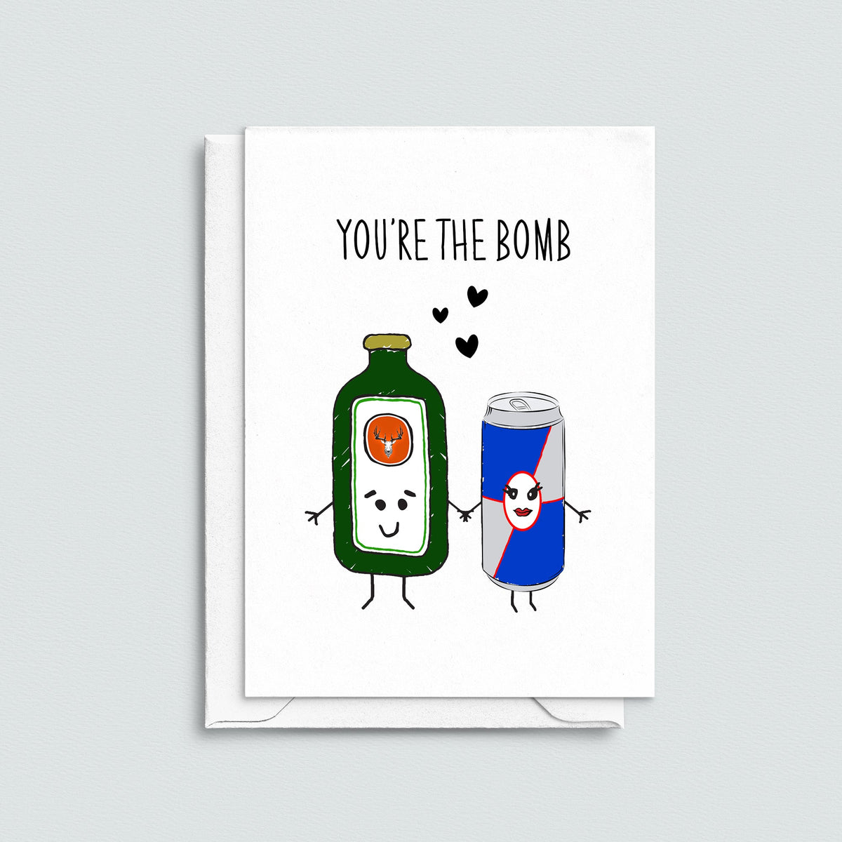 'You're the Bomb' Card For Partner - Of Life & Lemons®