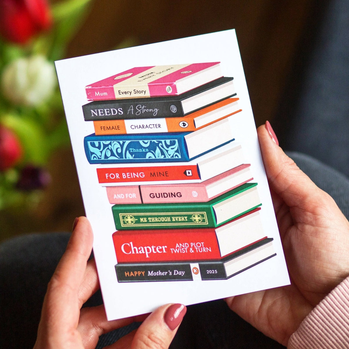 Book Themed Mother's Day Card - Of Life & Lemons®