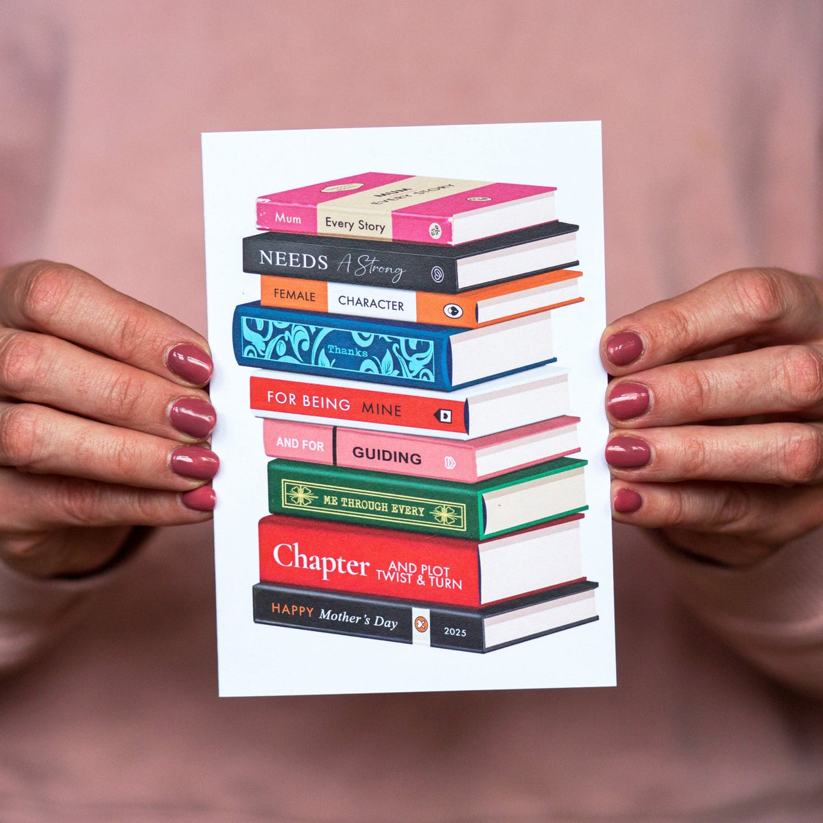 Book Themed Mother's Day Card - Of Life & Lemons®