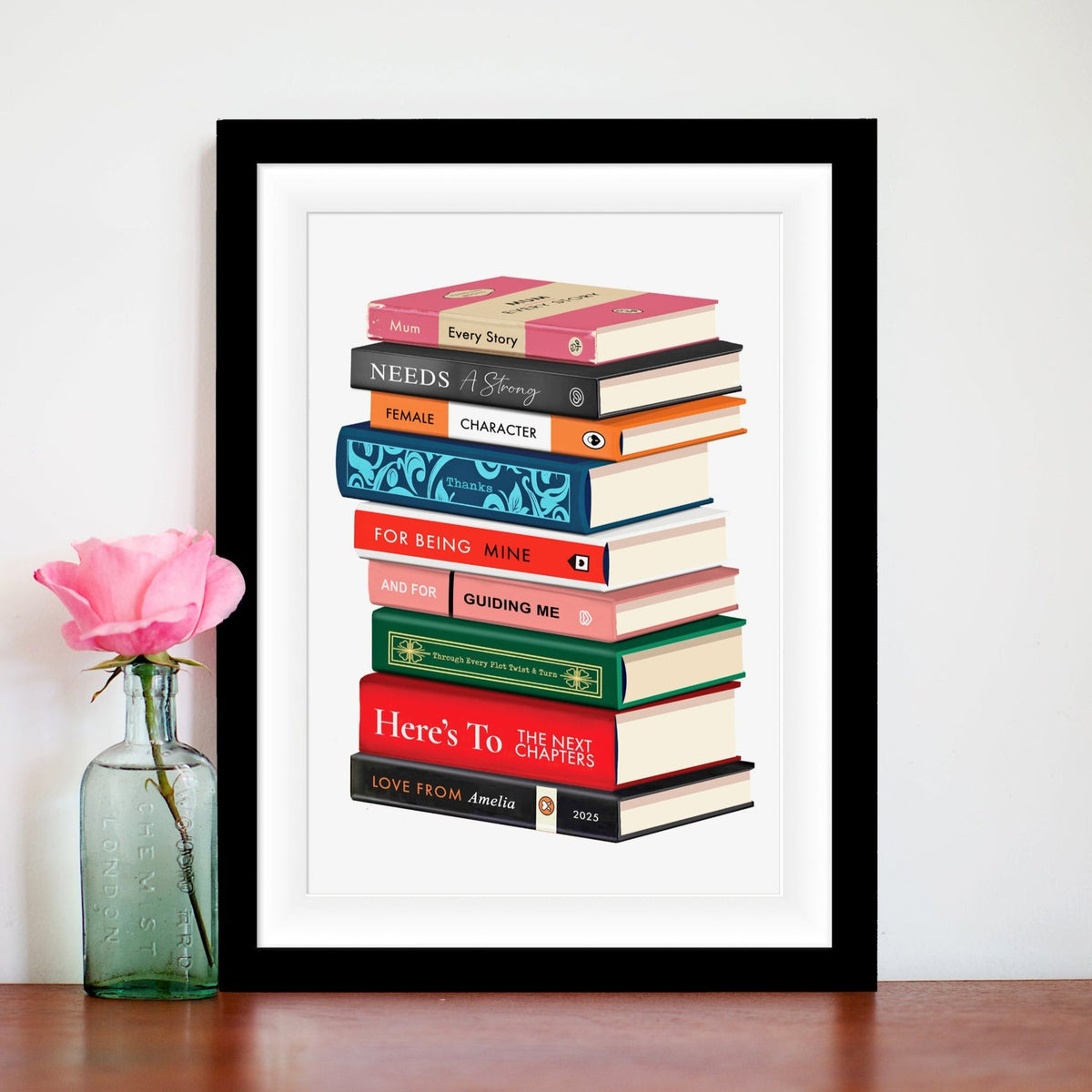 Personalised Book Print for Mum - Of Life & Lemons®