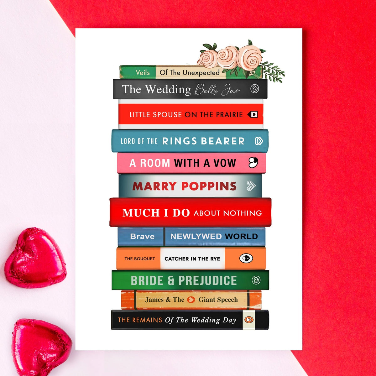 Funny Literary Wedding Card - Of Life & Lemons®