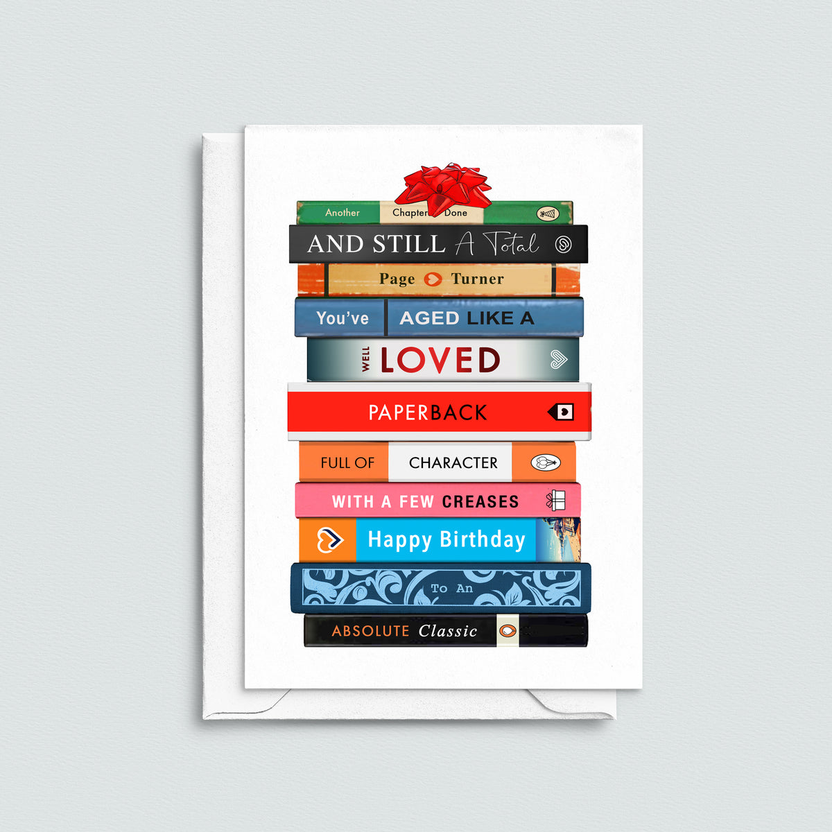 Funny Books Birthday Card - Of Life & Lemons®