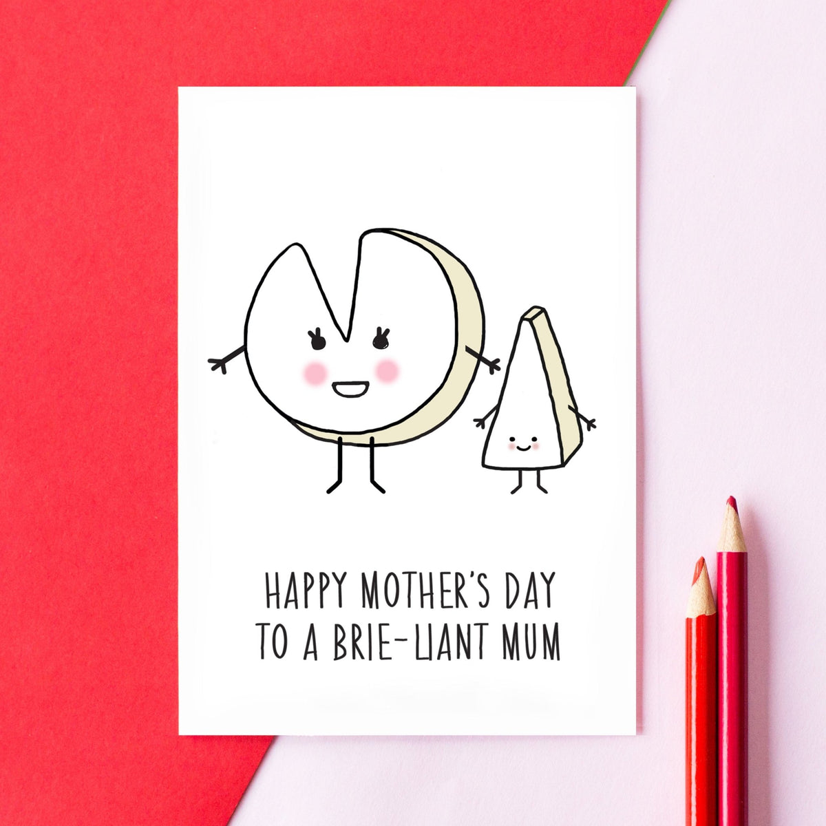 Funny Cheese Mother's Day Card - Of Life & Lemons®