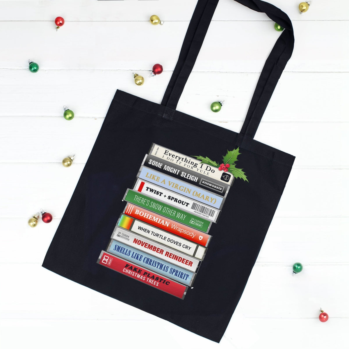 Music Puns Christmas Tote Bag - Of Life & Lemons®