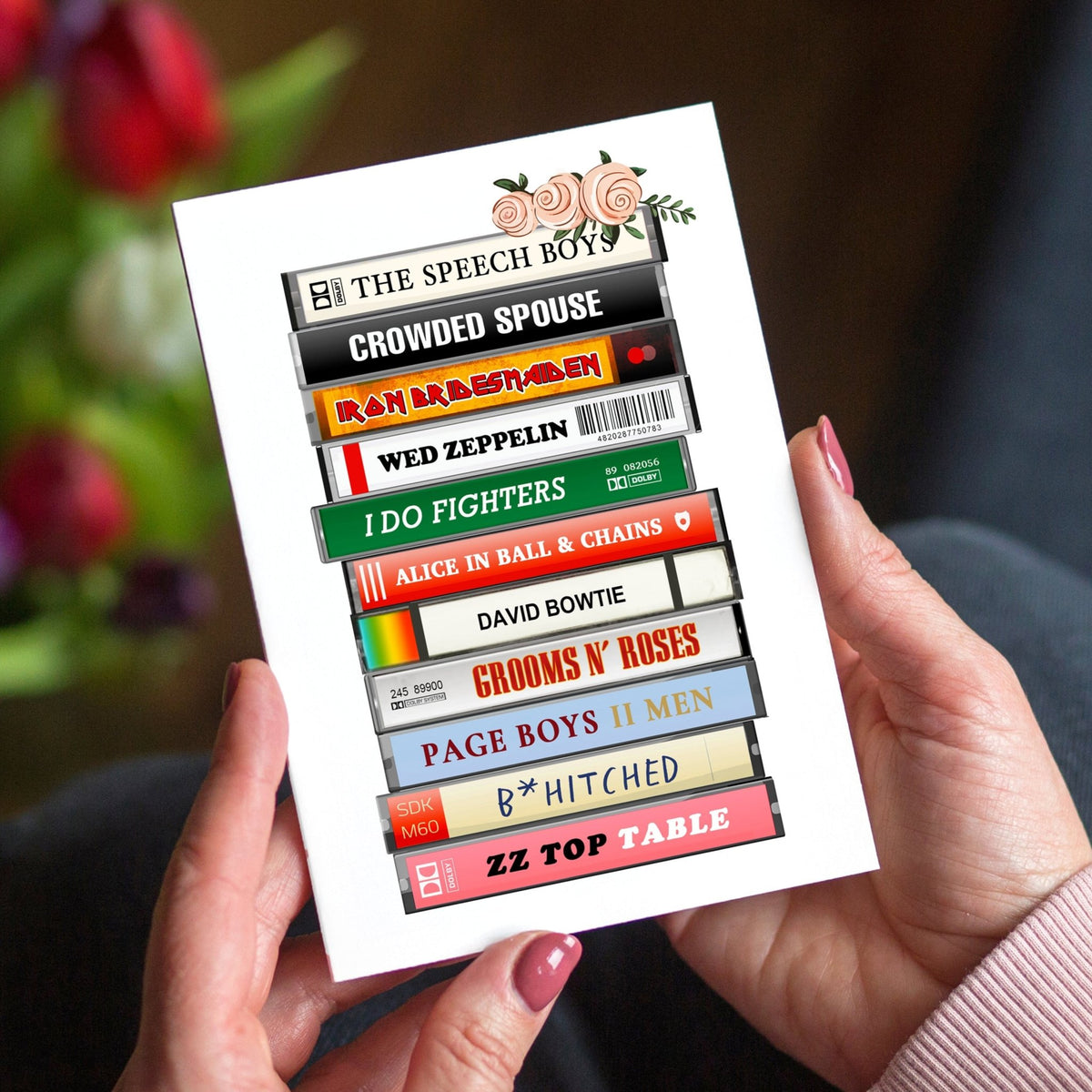 Funny Music Themed Wedding Card - Of Life & Lemons®