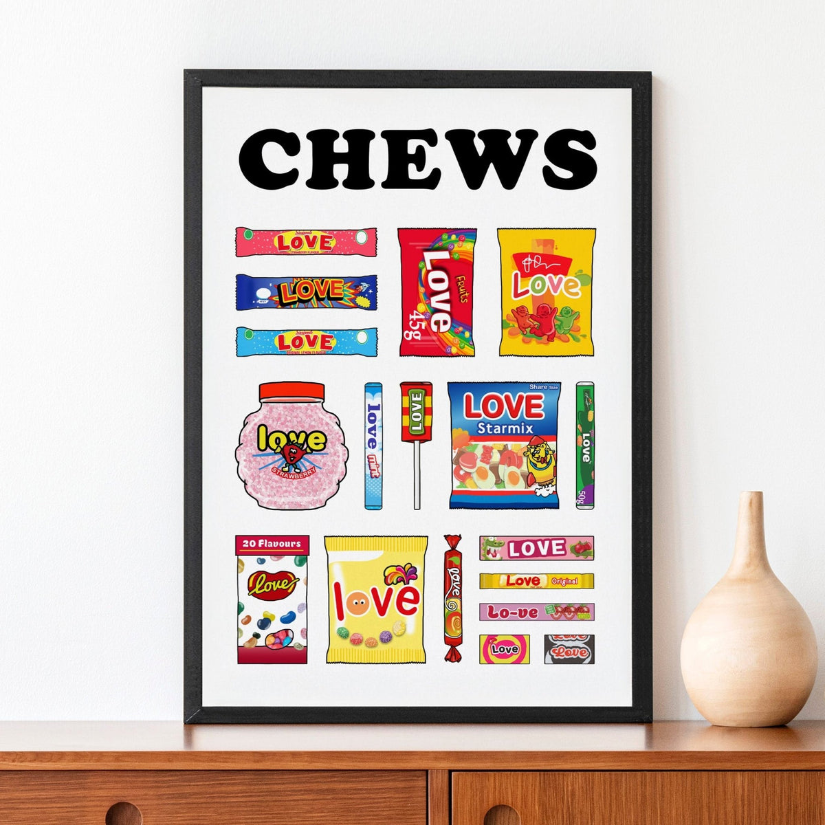 'Choose Love' Poster - Of Life & Lemons®
