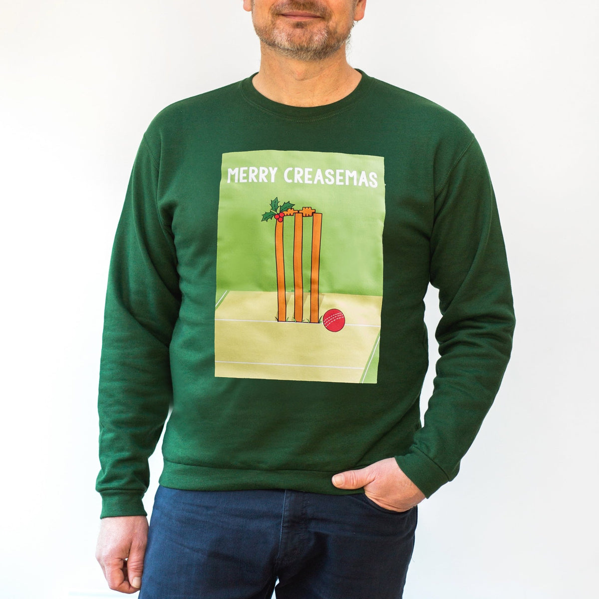 Funny Cricket Unisex Christmas Jumper - Of Life & Lemons®