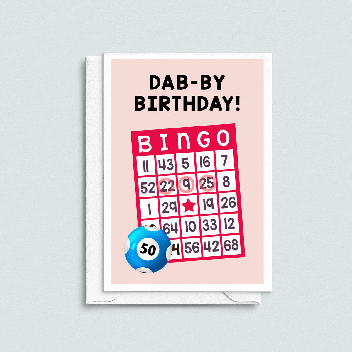 Personalised Bingo Birthday Card - Of Life & Lemons®