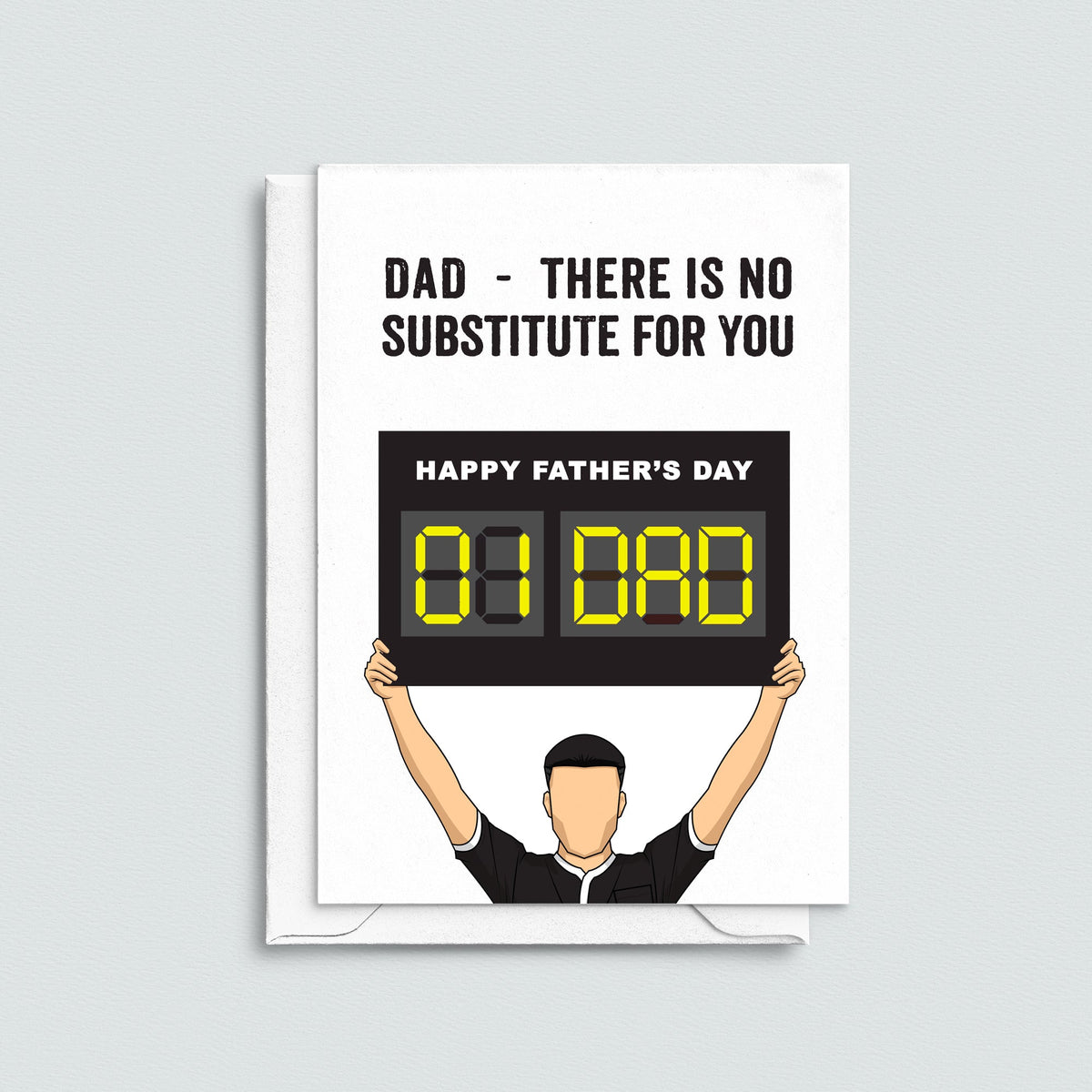 'No Substitute' Football Father's Day Card - Of Life & Lemons®