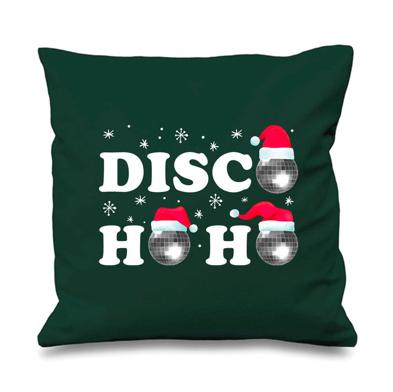 disco themed christmas scatter cushion
