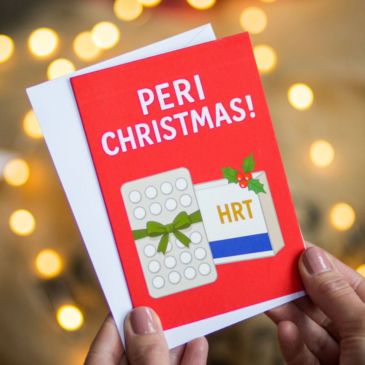 Funny Menopause Themed Christmas Card - Of Life & Lemons®