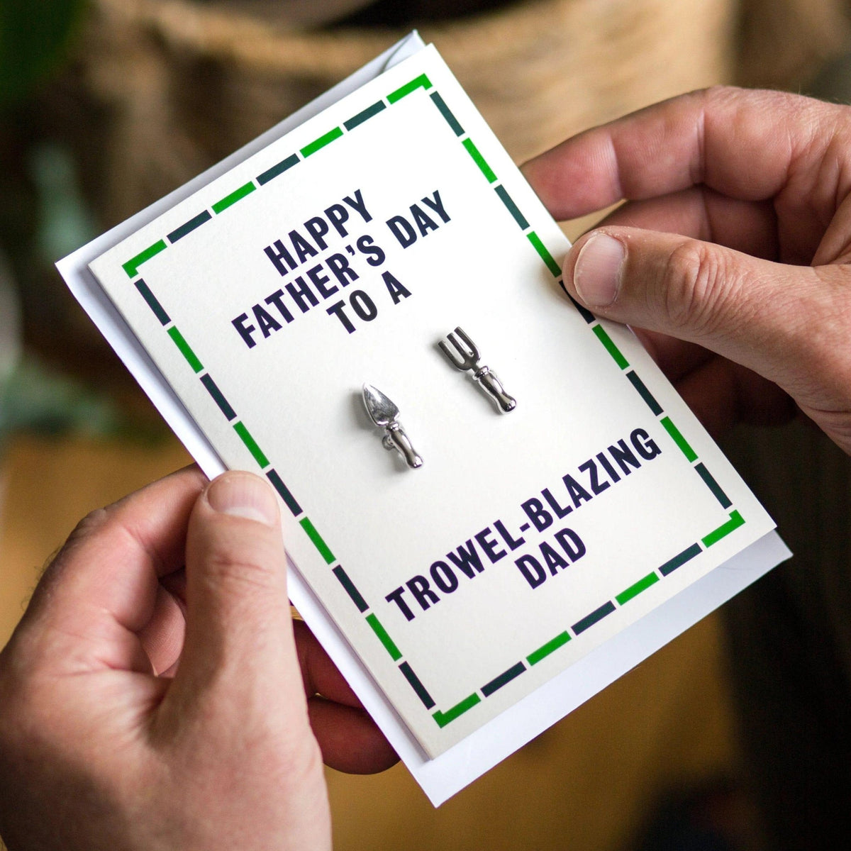 Funny Gardening Father's Day Card & Cufflinks - Of Life & Lemons®