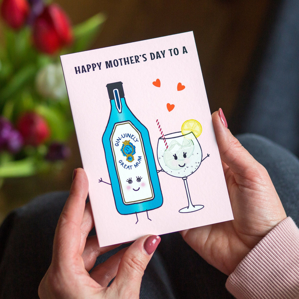 'GINuinely Great Mum' Mother's Day Card - Of Life & Lemons®