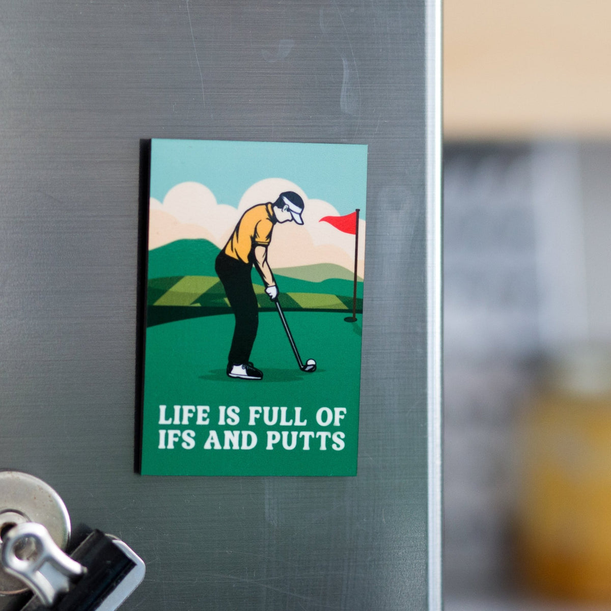Funny Golf Fridge Magnet - Of Life & Lemons®
