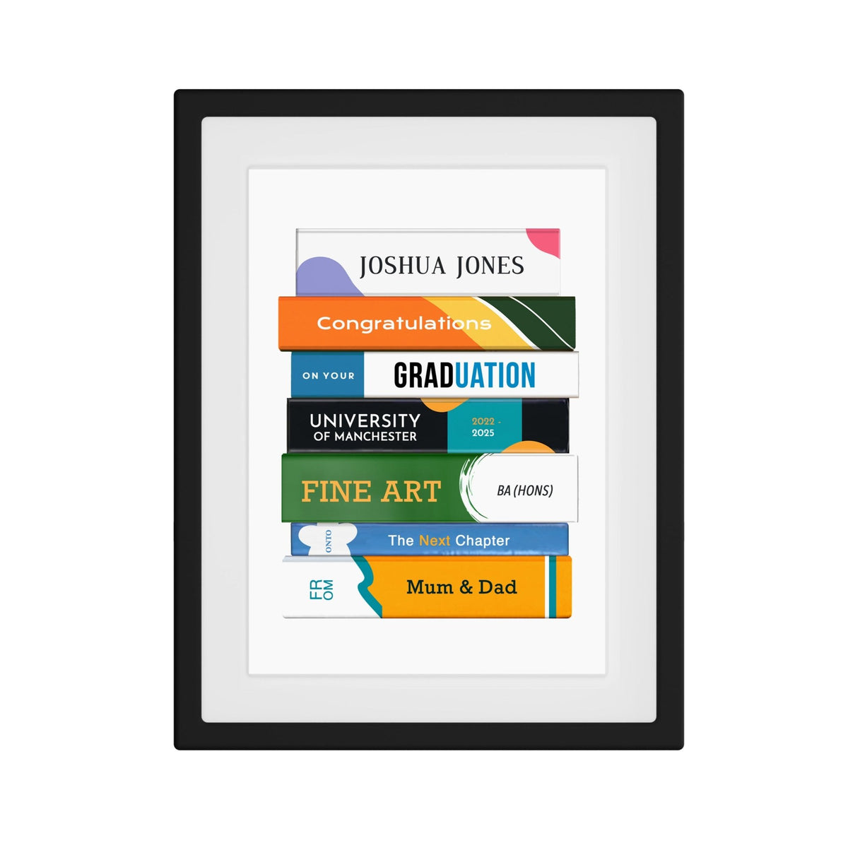 Personalised Graduation Print - Of Life & Lemons®