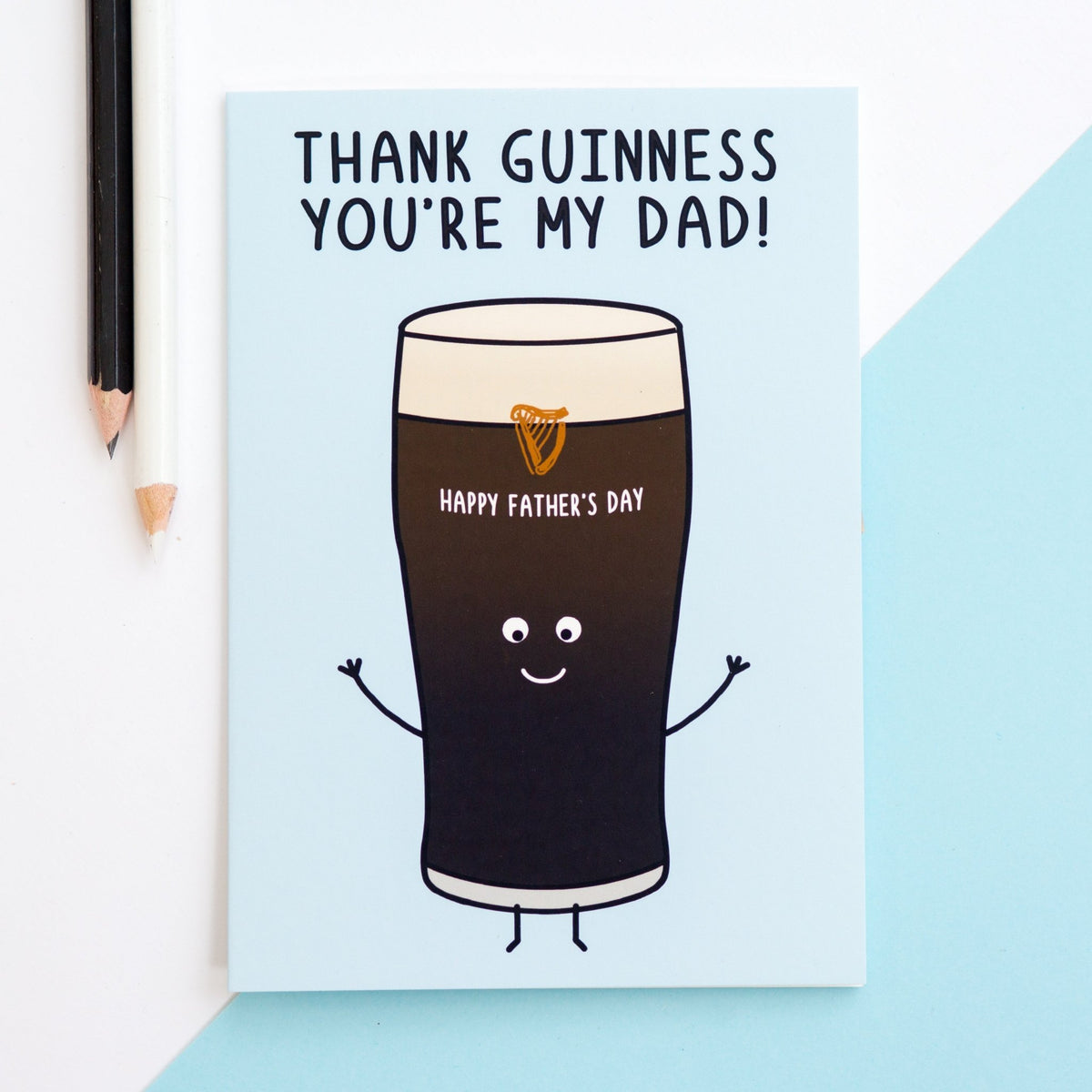 Funny Guinness Father's Day Card - Of Life & Lemons®