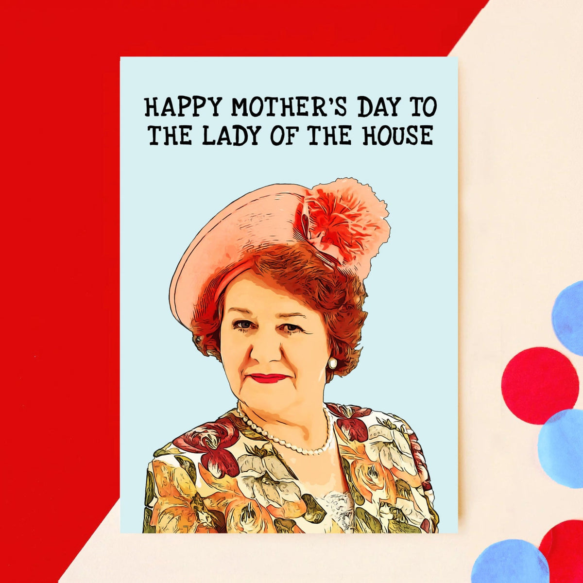 Funny Hyacinth Bucket Mother's Day Card - Of Life & Lemons®