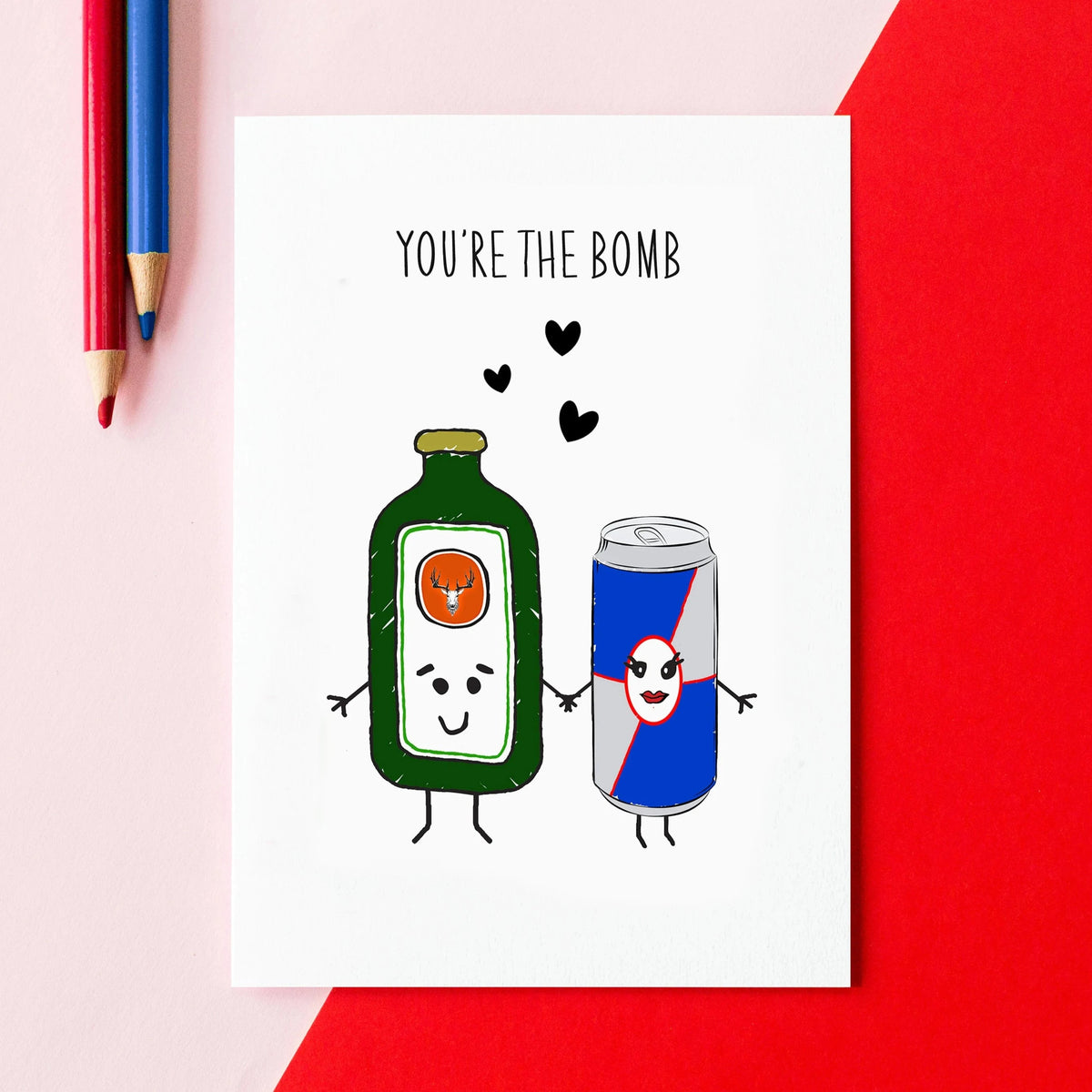 'You're the Bomb' Card For Partner - Of Life & Lemons®