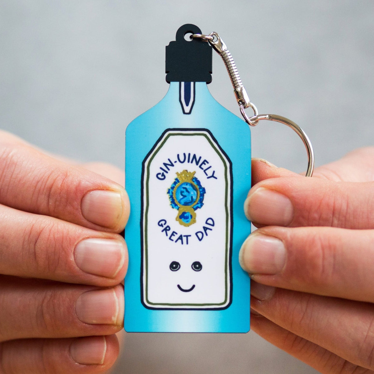 Gin Keyring For Dad - Of Life & Lemons®