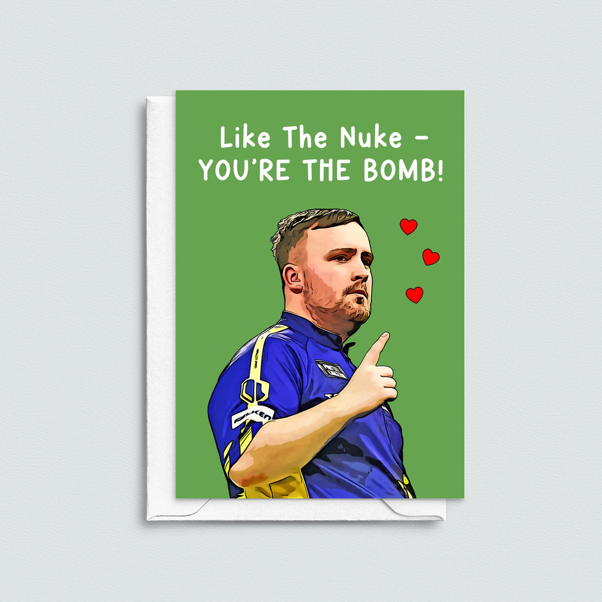 Funny Darts Card For A Partner - Of Life & Lemons®