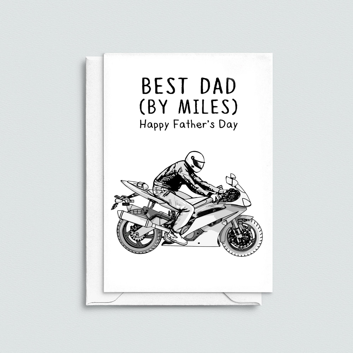 Motorbike Father's Day Card - Of Life & Lemons®