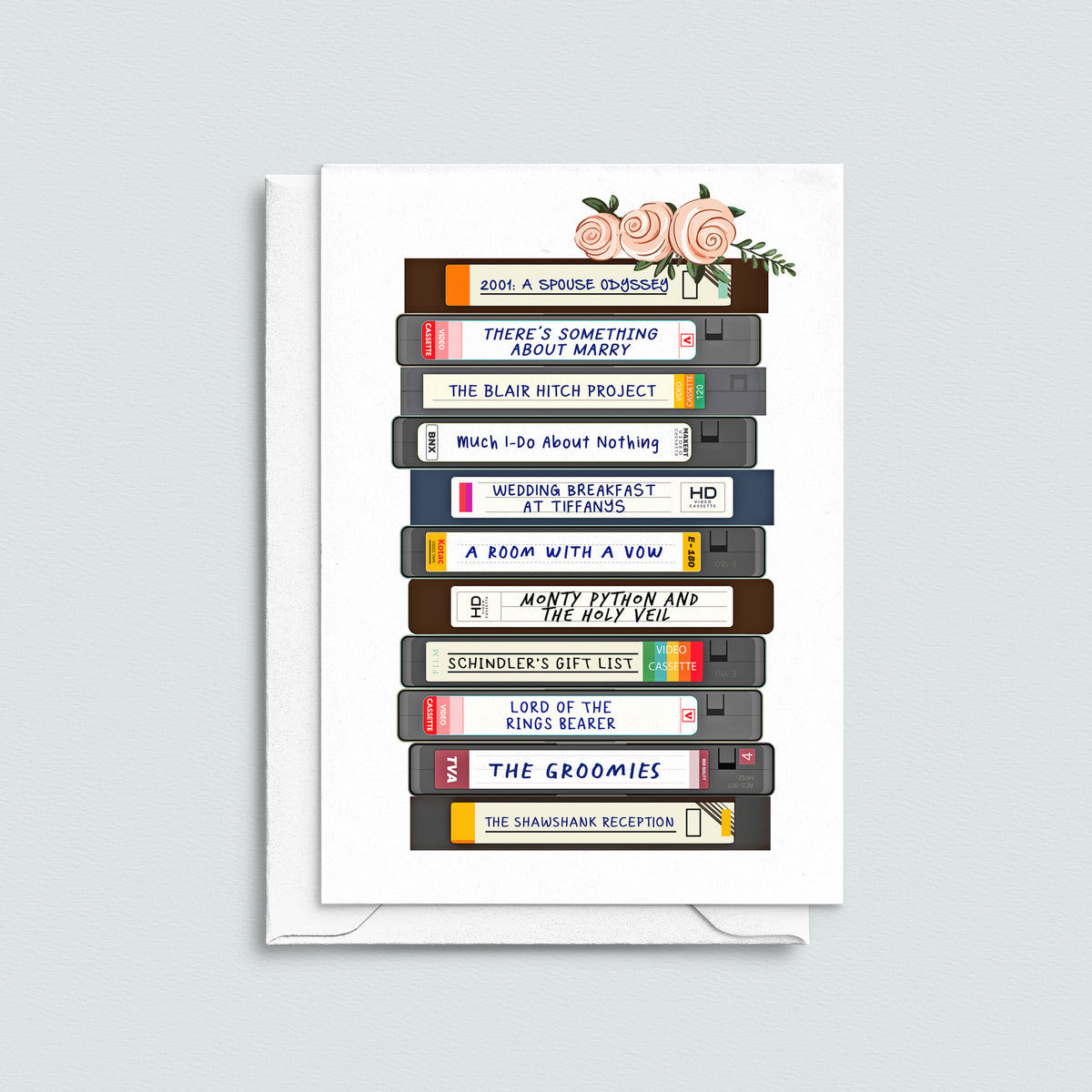 Funny Movie Puns Wedding Card - Of Life & Lemons®