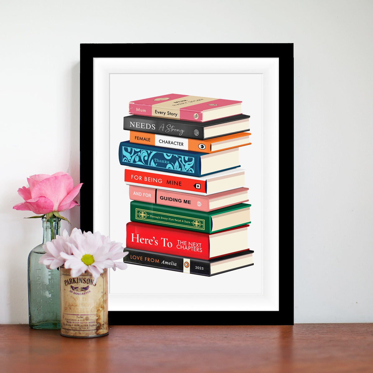 Personalised Book Print for Mum - Of Life & Lemons®