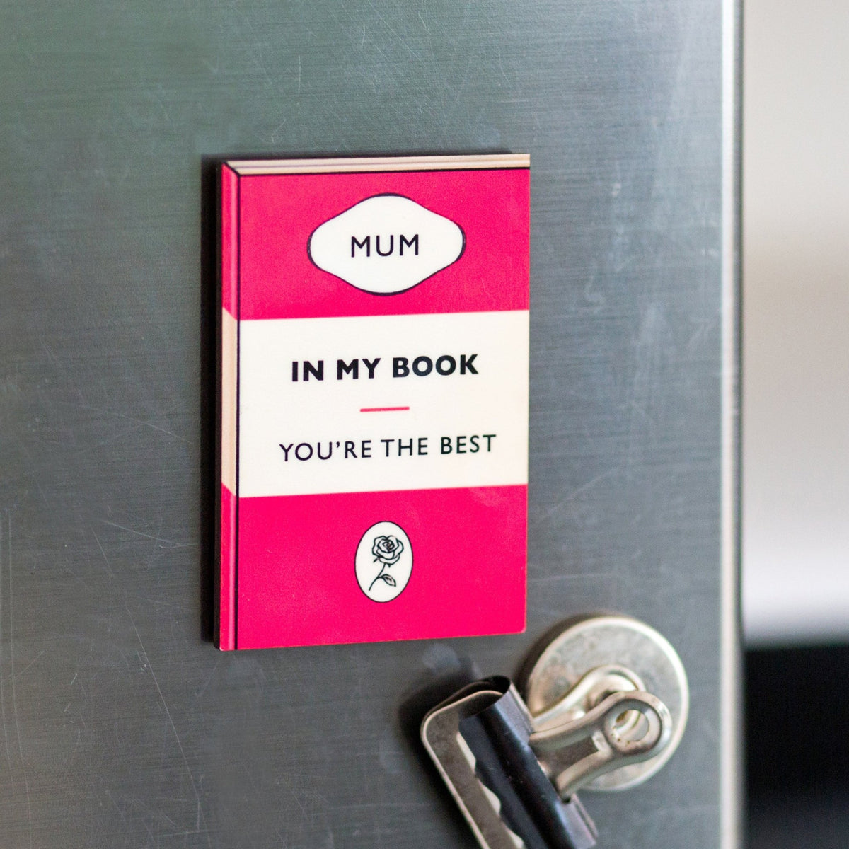 Book Themed Fridge Magnet For Mum - Of Life & Lemons®