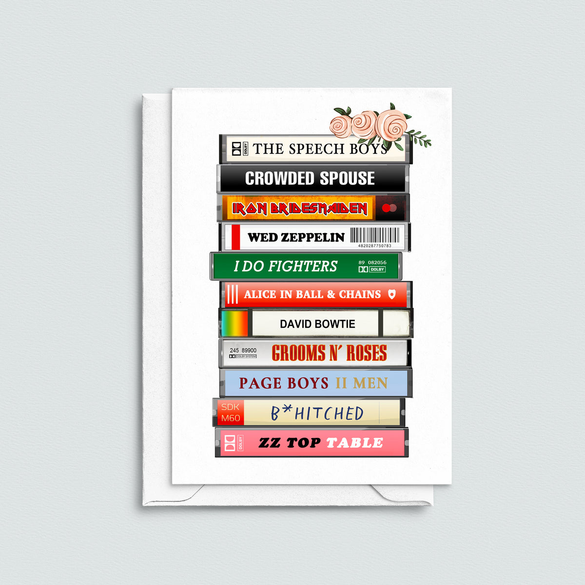 Funny Music Themed Wedding Card - Of Life & Lemons®