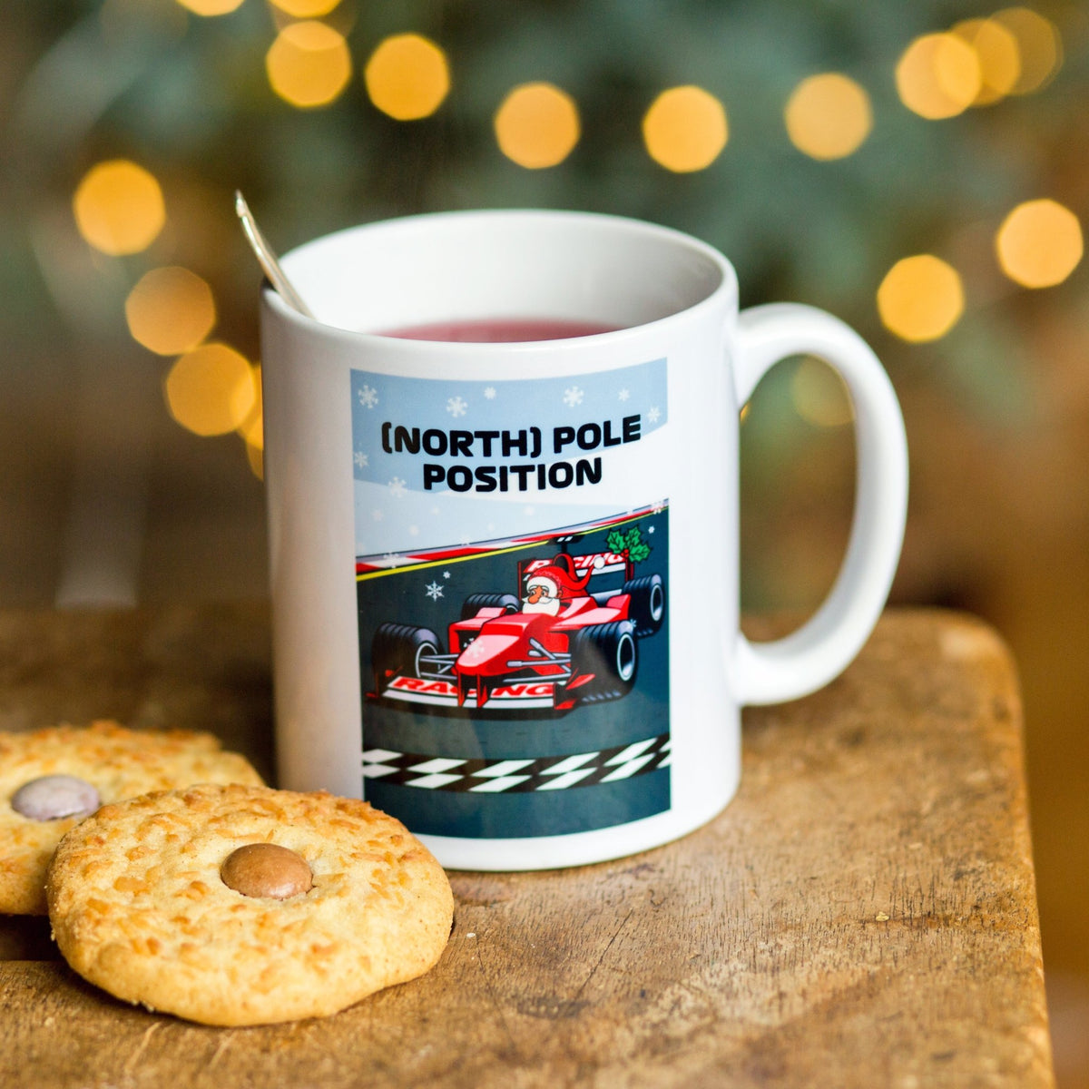 Funny Motor Racing Christmas Mug - Of Life & Lemons®