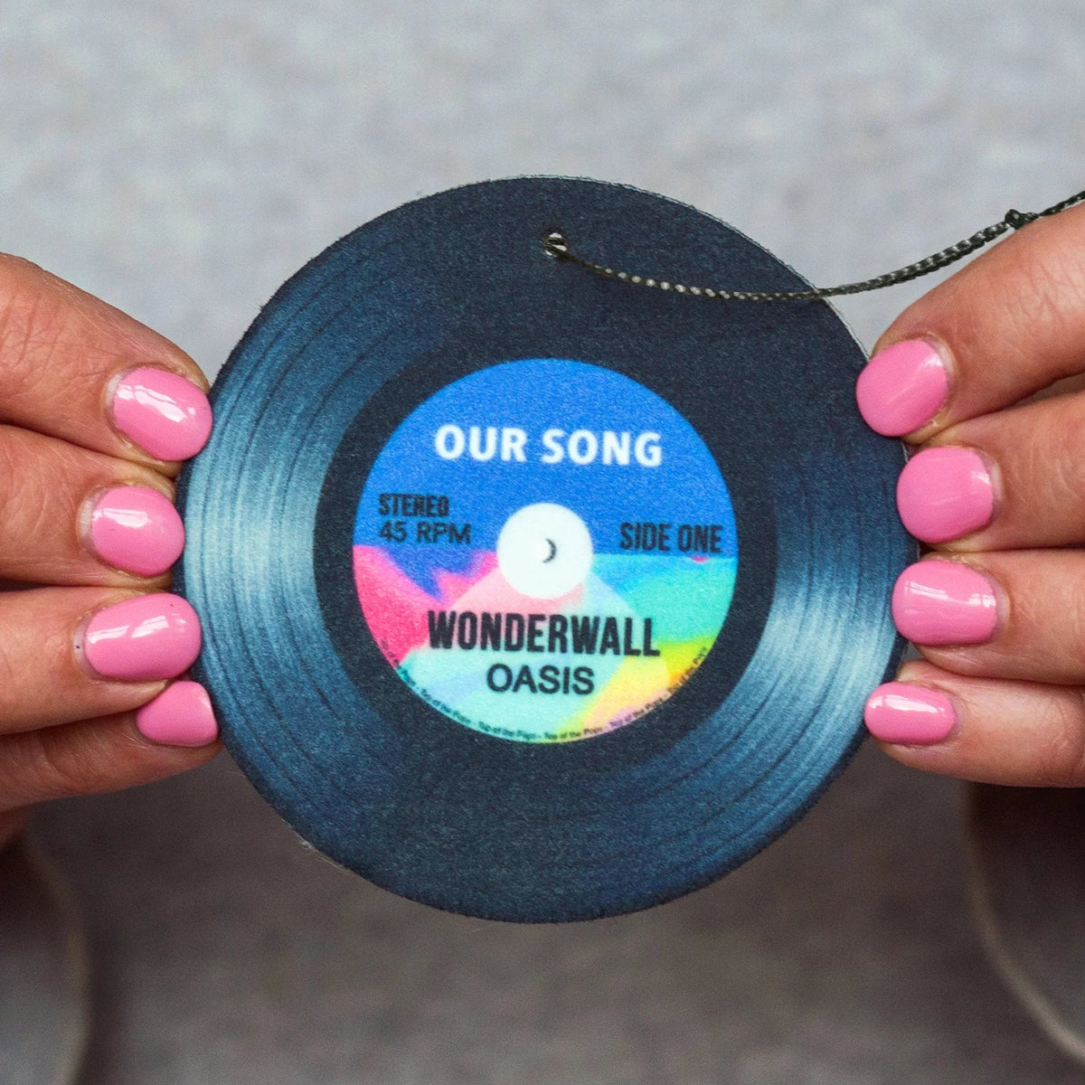 Personalised 'Our Song' Car Air Freshener - Of Life & Lemons®