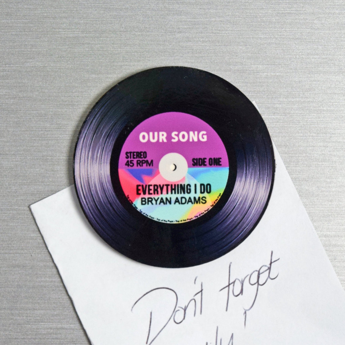 'Our Song' Personalised Fridge Magnet - Of Life & Lemons®