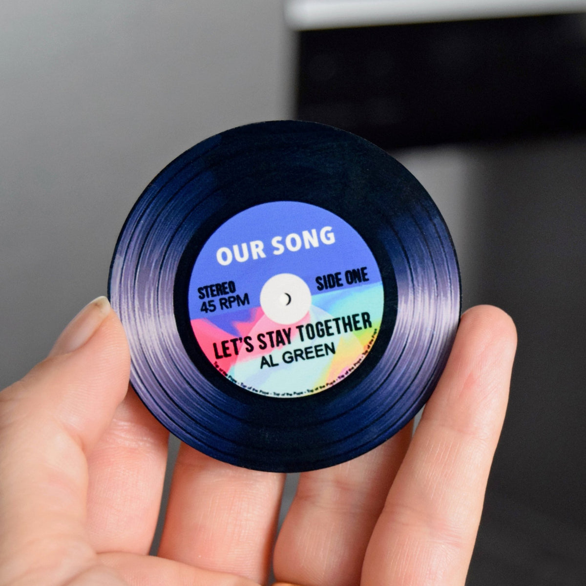 'Our Song' Personalised Fridge Magnet - Of Life & Lemons®